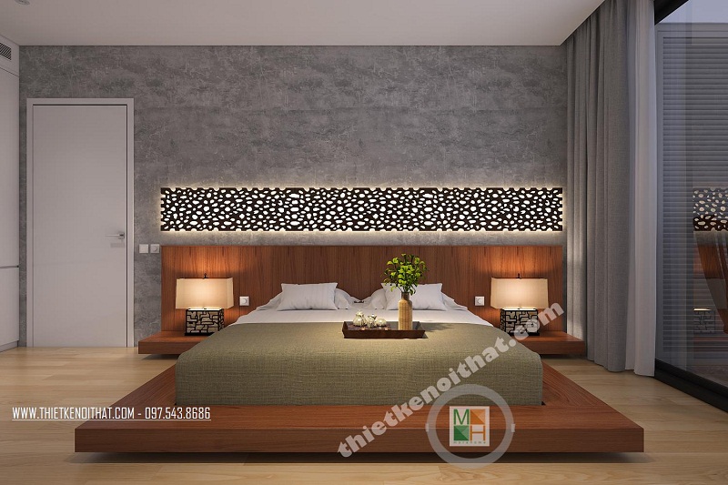 Trang trí không gian với giấy dán tường giả bê tông Trang trí không gian với giấy dán tường giả bê tông