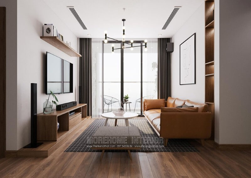 Thiết kế nội thất chung cư Vinhomes Sky Lake Mẫu thiết kế nội thất chung cư đẹp
