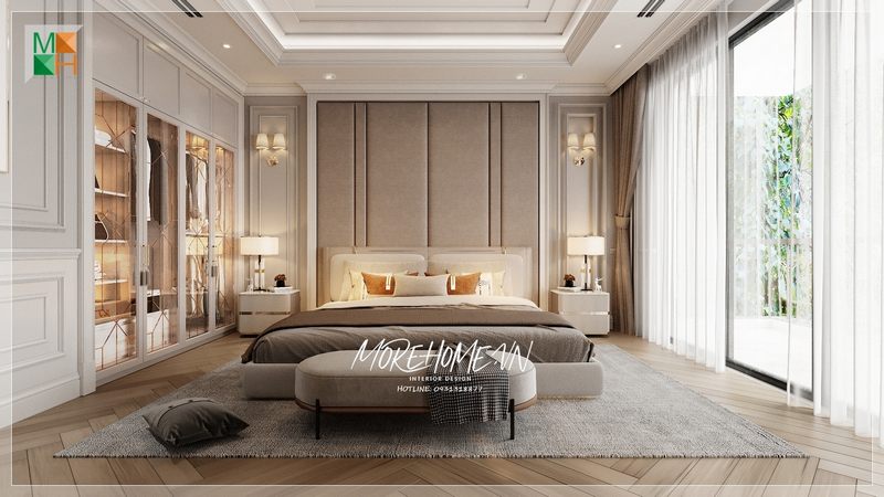 Mẫu thiết kế phòng ngủ cực sang trọng phong cách hiện đại cho chung cư, nhà phố, biệt thự