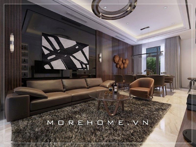 Hiện nay, thiết kế phòng khách chung cư được coi là 1 xu hướng phổ biến trong năm nay.